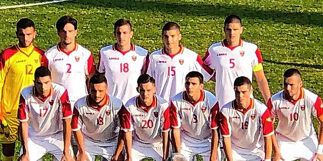 Die Nummer 20 der U19 von Montenegro: Omar Sijaric.