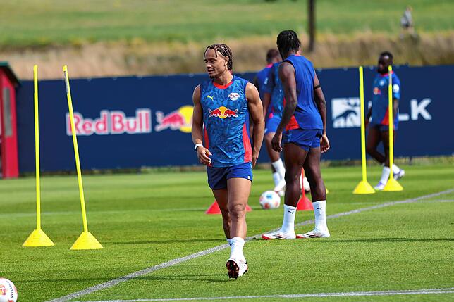 Bild 4: Erstes Training von RB Leipzig beim SV Aasen – wir haben Fotos!