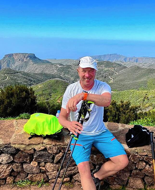 Wanderführer Dietmar Kopp auf La Gomera. Ab Mai leitet er Fahrradtouren rund um Überlingen.