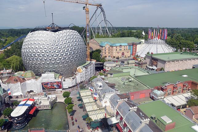 Der Tag nach dem Brand im Europa-Park Rust