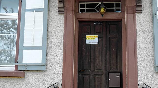Das Schnelltestcenter im Rathaus von Herzogenweiler wird bis in den Juli weiterbetrieben.