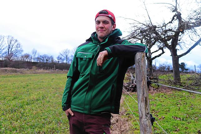 Simon Hack, Junglandwirt aus Andelshofen, hat große Pläne.