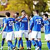 Jubel beim FC Bräunlingen nach dem 6:1-Erfolg gegen die DJK Villingen.