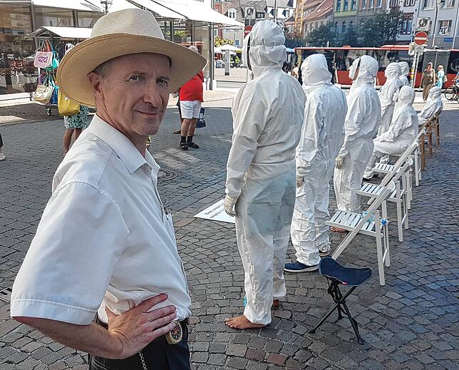 Uwe Jochum hatte diese Aktion angemeldet.