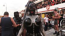 Richtig was los... auf dem "Torture Ship" zwischen Konstanz und Friedrichshafen.