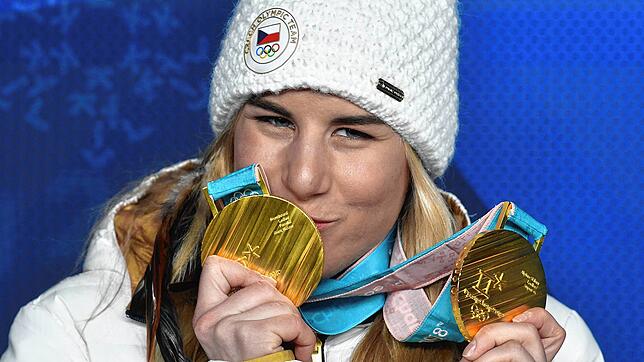 Ester Ledecka.