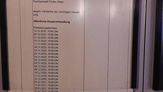 Termine bis März: So sieht der weitere Fahrplan im Hess-Prozess vor dem Landgericht Mannheim aus.