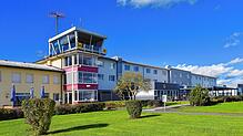 Den Flugplatz Donaueschingen nutzen Firmen, die Bundespolizei hat hier einen Helikopter und das Schwarzwald-Baar-Klinikum erhält Organe ...