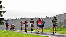 Die Teilnehmer des Schwarzwald-Marathons schinden sich in erster Linie für den eigenen Erfolg und ein gutes Ergebnis. Eine Medaille ...
