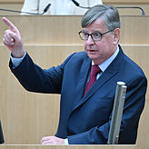 Willi Stächele, Abgeordneter der CDU im Landtag.