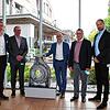 Die Geschäftsführung der Firma Allweiler: (von links) Gunter Connor, Senior Director Industrial Pumps Sales Europe, Joachim May, Senior ...