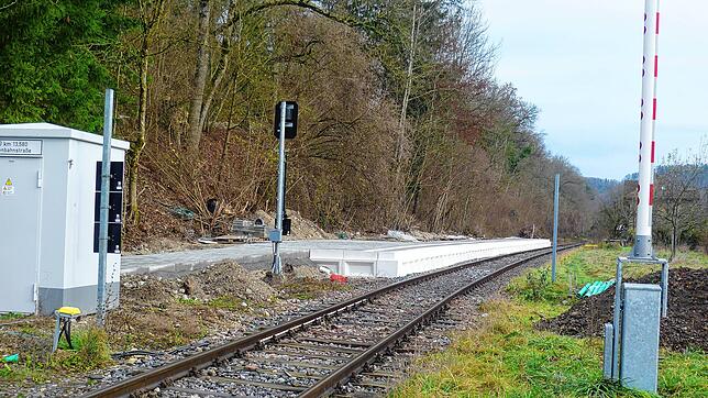 Der neue Bahnhalt der Wutachtalbahn in Eberfingen wird am 15. Dezember in Betrieb genommen, am 16. Dezember können dort erstmals ...