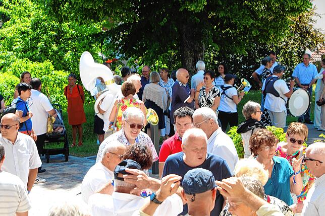 Bild 16: In Bonndorf wurde Patrozinium und 50 Jahre Freundschaft gefeiert