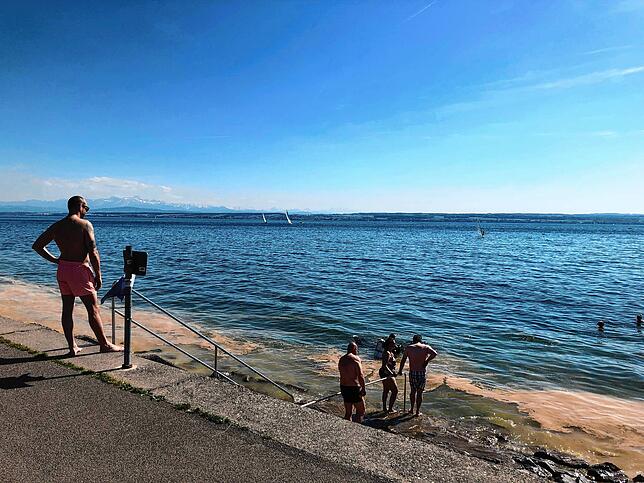 Bild 9: So schön ist der erste richtige Sonnentag am Bodensee