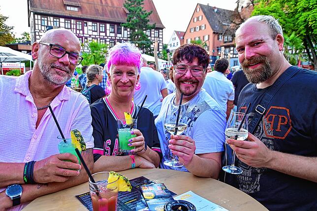 Bild 10: Urlaubsstimmung auf dem Schwenninger Muslenplatz