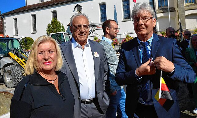 Bild 19: Bilder vom Empfang der Delegation aus Ensisheim im Markdorfer Rathaus (2/2)