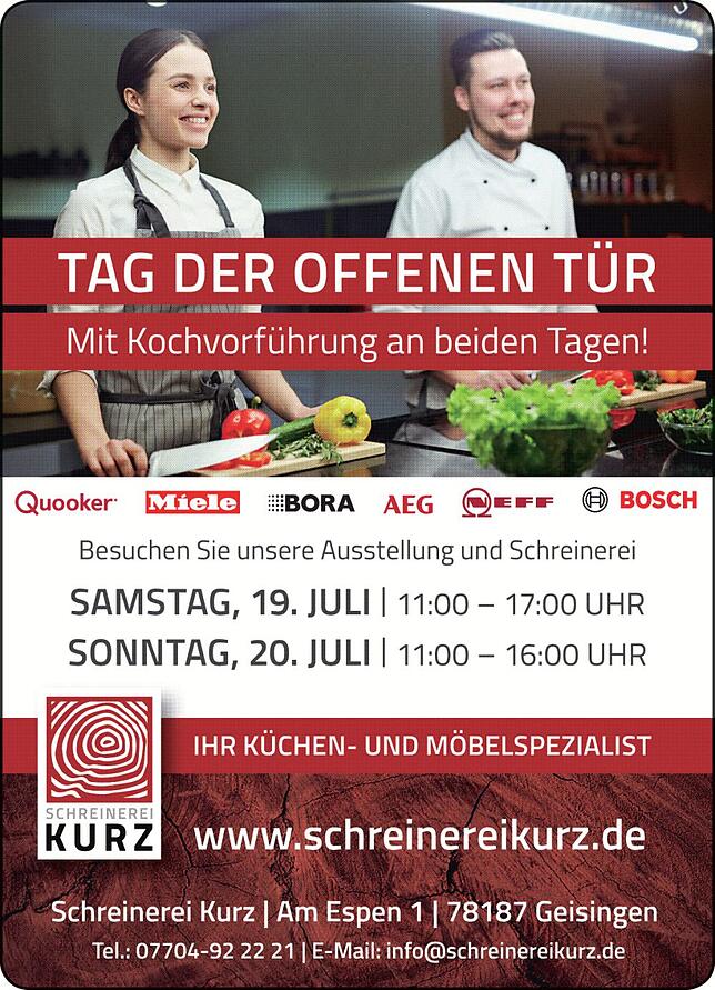 Bild 2: Straßenfest Geisingen: Straßenfest ist für den großen Besucheransturm gewappnet