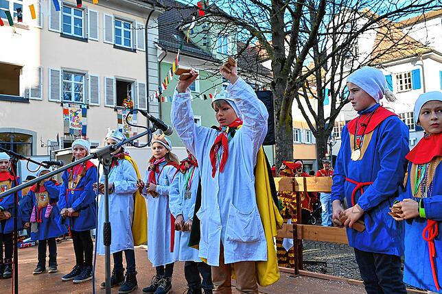 Bild 6: Alle Bilder vom Narrenbaumstellen der Narrizella Ratoldi auf dem Marktplatz