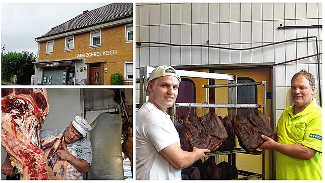 Leonhard und Bernhorst Koch waren irgendwie schon immer Metzger. Doch Nachwuchs ist im Handwerk selten.