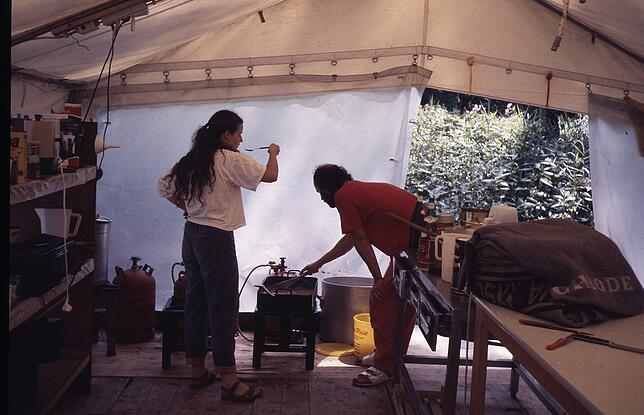 Seit 40 Jahren wird im Zeltlager Rammetshofen selbst gekocht.