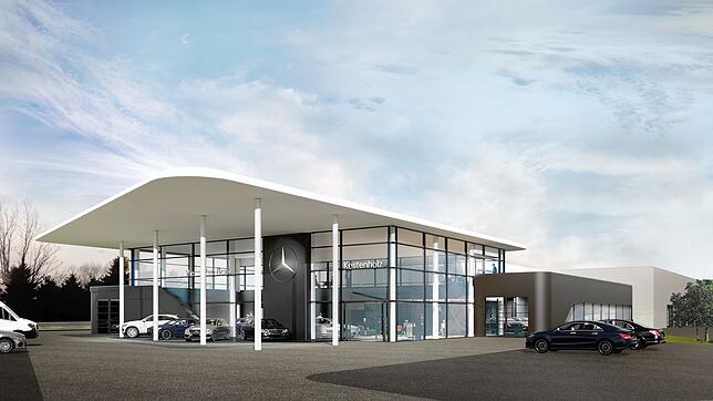 Die Abrissarbeiten sind beendet und läuft alles weiter nach Plan, dann wird in Bad Säckingen eines der modernsten Mercedes-Autohäuser ...