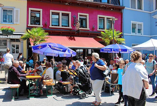 Schlemmen und Flanieren bei südlichem Flair.