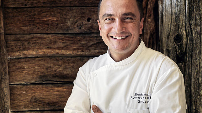 Küchenchef Torsten Michel von der Schwarzwaldstube Hotel Traube Tonbach.