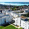 Das neue Wohnquartier an der Anna-Zentgraf-Straße (im Vordergrund) war mit über 170 Wohnungen das bislang größte Projekt der ...