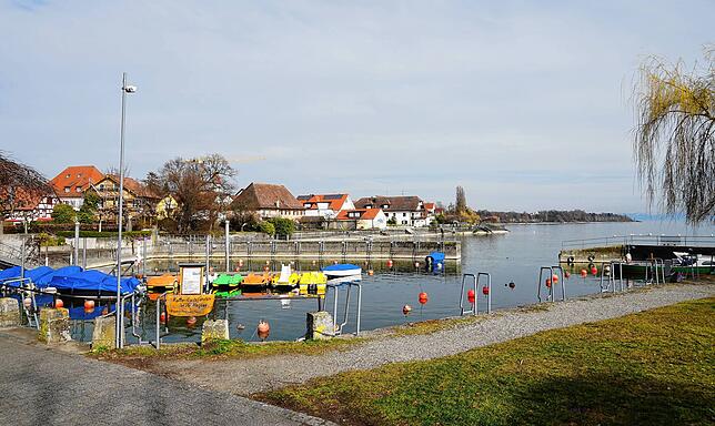 Der bestehende Westhafen wird abgerissen und vollkommen neu aufgebaut. Dann umfasst er auch die 44 Liegeplätze, die sich jetzt noch im ...