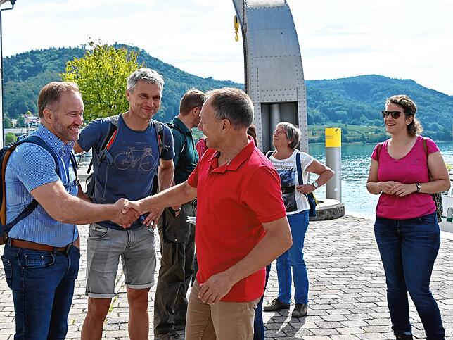 Bild 2: Wie läuft es sich von der Marienschlucht zum Burghof? Bilder einer Wanderung