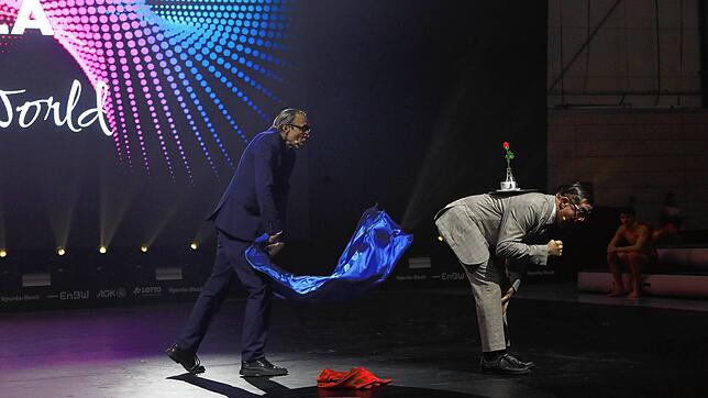 Bild 10: Spektakuläre Auftritte &ndash; Fotos der sportlichen Akteure bei der Turngala in der Schänzlehalle