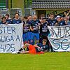 Party im Klettgau: Durch den 5:1-Erfolg beim FC Geißlingen sicherte sich die neue SG Stühlingen/Weizen im ersten gemeinsamen Jahr ...