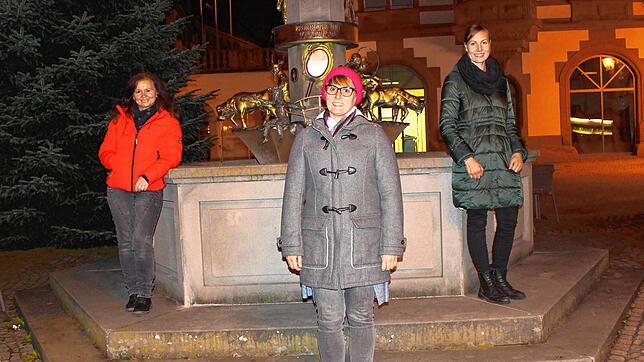 Frauenpower hoch drei für den Narrenrat der Stegstrecker: Ute Dehm, Ulrike Klaiber und Julia Hofmann (von links) verstärken künftig das ...