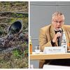 Mischwasser und Fäkalien sind jahrelang in den Behlaer Weiher geflossen (links). Damit hat sich jetzt der Petitionsausschuss mit dem ...