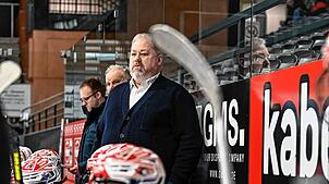 Wayne Hynes, Trainer der U20 der Schwenninger Wild Wings Future. Foto: lang