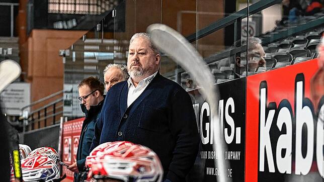 Wayne Hynes, Trainer der U20 der Schwenninger Wild Wings Future. Foto: lang