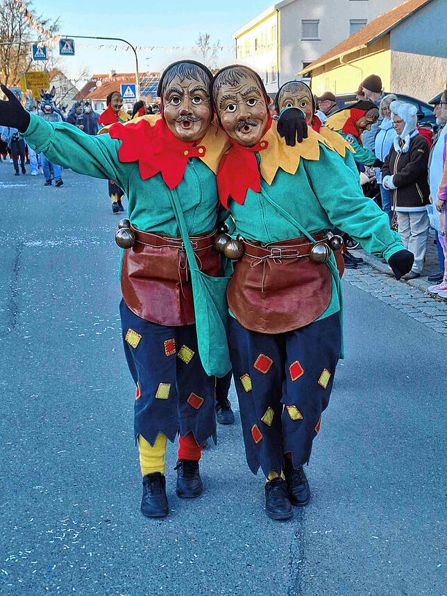 Bild 14: Alle Bilder vom Jubiläumsumzug Bockzunft Stetten am kalten Markt