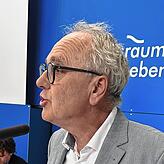 Walter Klumpp (Freie Wähler) macht sich für eine Erhöhung der Kreisumlage stark.