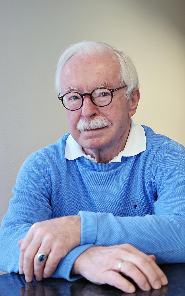 Friedrich Engelke ist Vorsitzender des Vereins Pro Stolpersteine.
