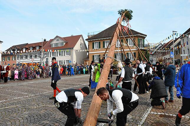 Bild 27: Beste Einblicke zum Narrenbaumsetzen in Markdorf – so feiert die Stadt!