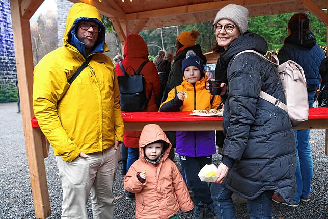 Benjamin Langer,ist mit Ehefrau Leslie Wanner und den beiden Kindern Marlene (zwei Jahre) und Alexander (acht Jahre) angereist.