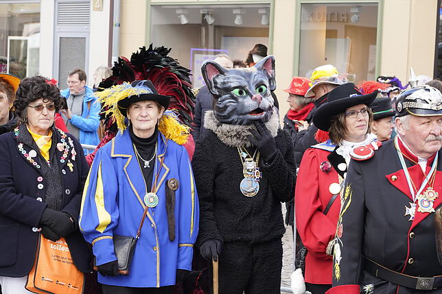 Bild 2: Bilder vom Schlussappell der Katzenmusik