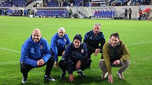 Von Luxemburg nach Mannheim: Der neue Trainer des SV Waldhof, Luc Holtz (r).