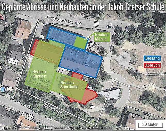 Bild 1: Aus der Jakob-Gretser-Schule wird eine Grundschule mit "Wow"-Effekt