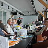 Rund 20 Personen nahmen an der Podiumsdiskussion teil, die der CDU-Ortsverband im Café &bdquo;Stellwerk&ldquo; veranstaltet hat.