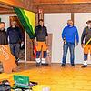 Arbeiten am neuen Resonanz-Raum (von links): Viktor Kling, Simon Stiegeler, Georg Müller, David Bäcker-Aschmoneit, Matthias Wild und ...