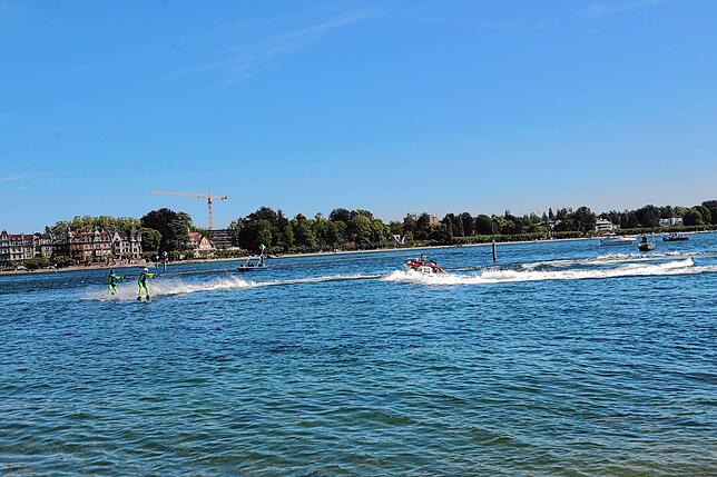Bild 39: Spektakulär! Die besten Fotos der Wasserski-Show im Konstanzer Trichter
