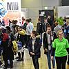 Wo viele Menschen auf engem Raum zusammenkommen, können sich Krankheitserreger wie das Coronavirus leicht verbreiten. Die Messe Jobs for ...