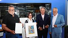 „Eule des Löwen“, so lautet der Titel eines Werkes des Künstlers Simon Dittrich. Der dritte Löwe der Nachsorgeklinik in Tannheim soll ...