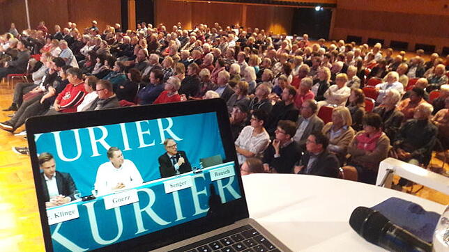 Die Podiumsdiskussionen des SÜDKURIER Medienhauses (hier in Donauschingen) können im Internet nochmals angeschaut werden.